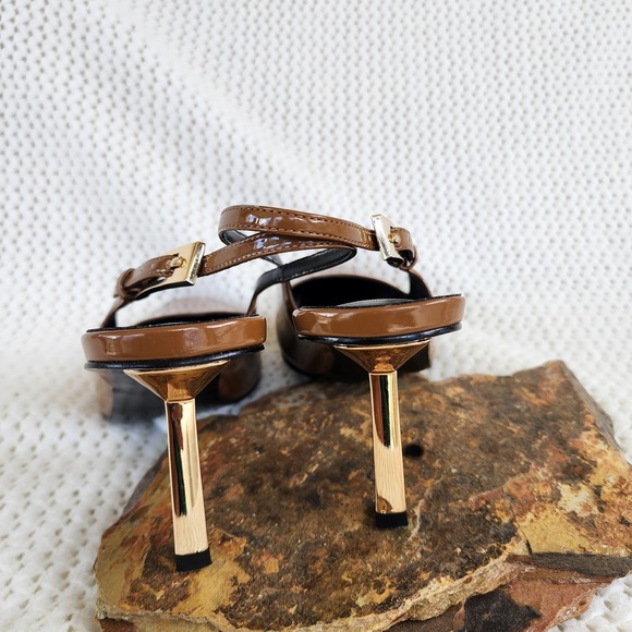 iiimmu Slingback Heels for Women 3.5 in / 4 Kitten Heel Closed Toe Pumps... - Picture 4 of 11